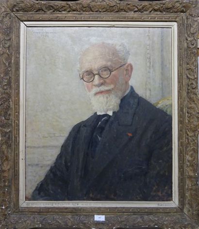 Edgard MAXENCE (1871-1954) Monsieur et Madame Rougier
Paire d'huiles sur isorel signées...