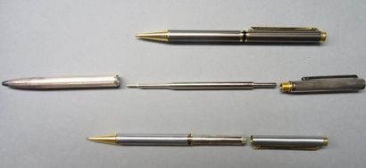 null FELTER Trois stylos bille en métal