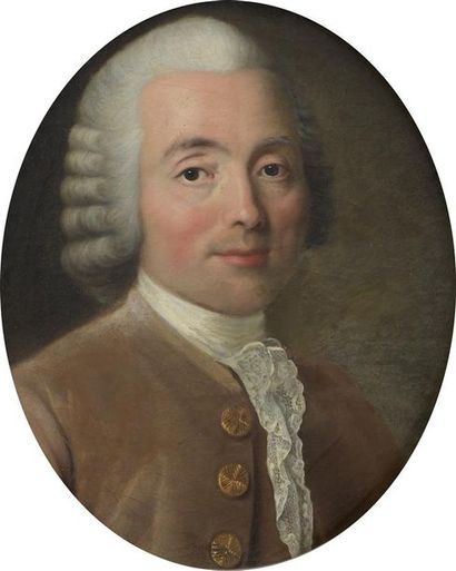 École FRANÇAISE de la fin du XVIIIe siècle ? Portrait présumé de Fortuné Augustin...