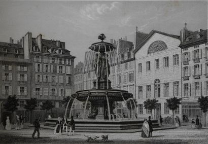 null Vues de Paris prises au daguerréotype, vers 1850
Collection de 25 vues de Paris...