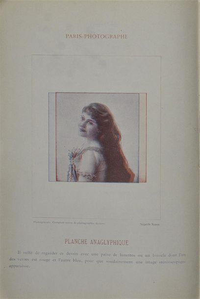Paris-Photographe, Nadar, 1894 Rare réunion de 9 numéros de la quatrième année (1894),...