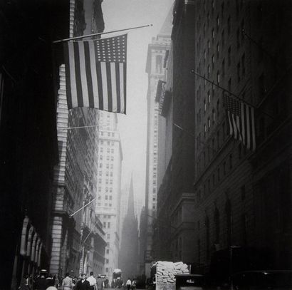 Eugène VILLARD (1868-1953) New York, Wall Street et l'Église de la Trinité, 1929
Tirage...