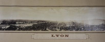 null Jean François ARMBRUSTER (1835-1912)
Grand panoramique de Lyon 1869, (petite...