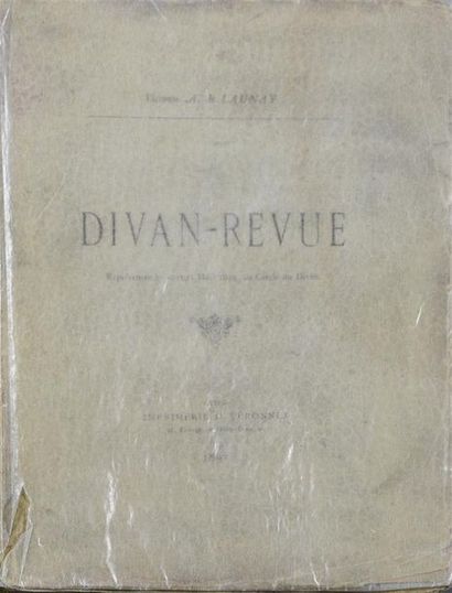 null Divan-revue, Lyon 1891
Lyon, imprimerie G. Véronnet, 1891
Rare et amusant recueil...