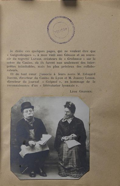 null La Randonnée de Grolasson, Voyage romancé d'un gone de Lyon, 1930
Livre de Léon...