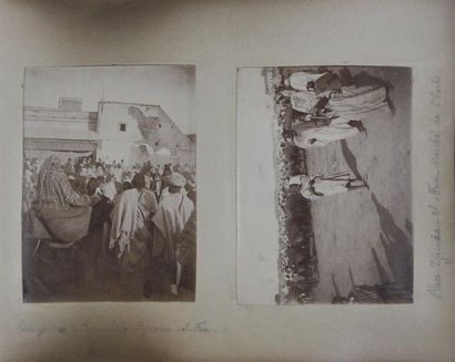 null Maroc, 1920-1930
Bel album de famille comprenant environ 140 de tirages de techniques...