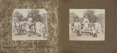 null Missionnaires au Zambèze, vers 1910-1920 (Zimbabwe)
Très intéressante réunion...
