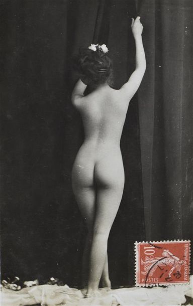 null Érotique, 1900
Amusante série de 6 cartes postales, tirage argentique vers 1909...
