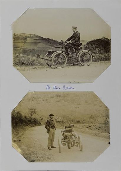 null Automobiles, 1900
Belle réunion de 8 tirages d'époque 2 épreuves argentiques...