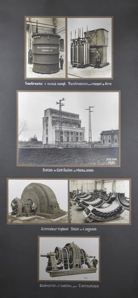 null Société Oerlikon à Zurich, Suisse, vers 1920
Exceptionnelle suite de 5 grands...