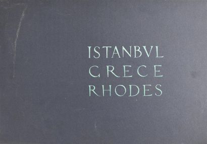 null Istambul, Grèce, Rhodes, années 1950
Très beau recueil amateur d'un voyage réalisé...