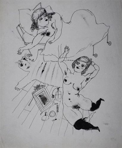 Roger Parry (1905-1977) Les deux amies et la danse de la séduction, vers 1930/1935
Réunion...