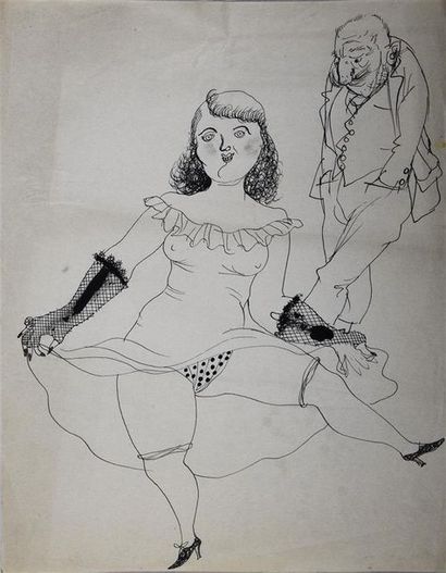 Roger Parry (1905-1977) Les deux amies et la danse de la séduction, vers 1930/1935
Réunion...