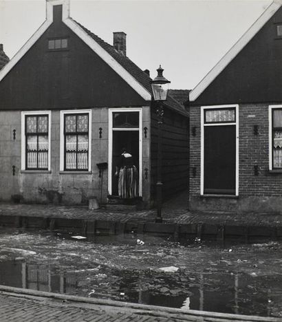 Roger Parry (1905-1977) Hollande, 1937/1938, paysages et activités portuaires et...