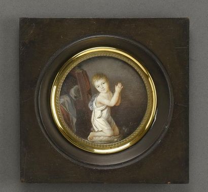 null Ecole FRANCAISE du XIXe siècle, probablement Francesc JUBANY CARRERAS (1787-1860)
Enfant...