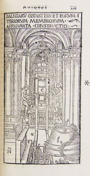 VITRUVE. De Architectura libri decem.
(Lyon, Scipion de Gabiano), 1523.
In-8 de 179...