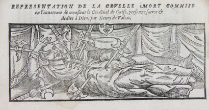 [BOUCHER (Jean)]. La vie et faits notables de Henry de Valois, où sont contenues...