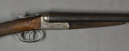 null *****FRANCE Fusil de chasse "CHAPU A PARIS", calibre 12 Juxtaposés, bascule...