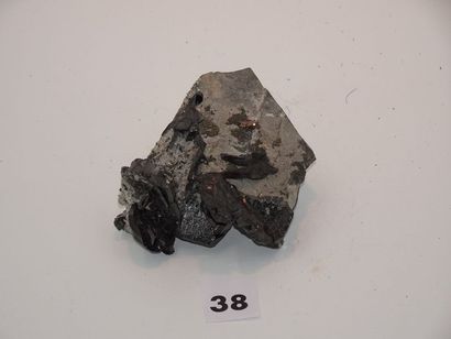 null RARE WOLFRAMITE TAZNA BOLIVIE (8cm)