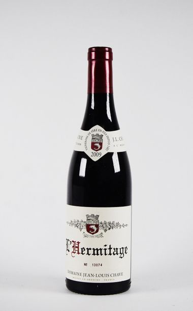 null 1 B L'HERMITAGE Rouge J.L Chave 2009