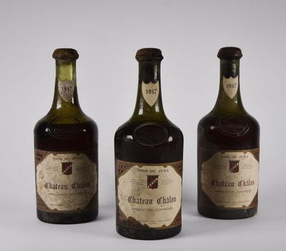 null 3 B CHÂTEAU CHALON (M.B; e.t.h; clm.s; c.s. dont 2 avec cire légèrement abimée;...