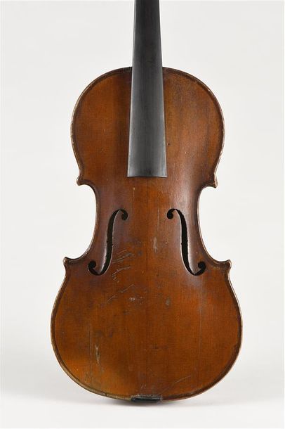 null Violon époque 1840, de Couturieux Deroux à Paris, dont il porte la marque au...