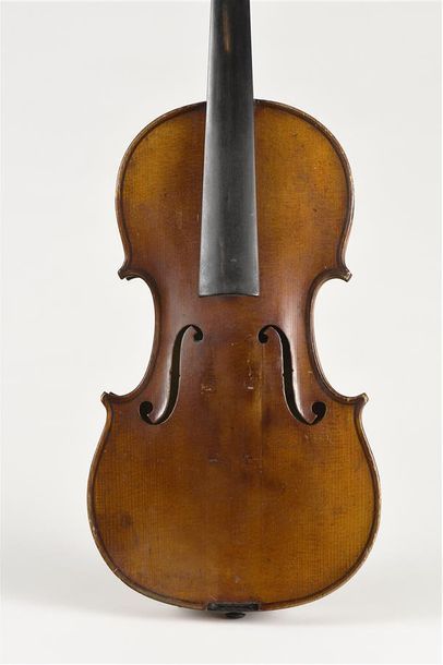 null Violon français fait main au début du XXe siècle, portant étiquette Stradivarius...