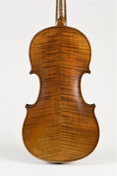 null Violon français fait main au début du XXe siècle, portant étiquette Stradivarius...