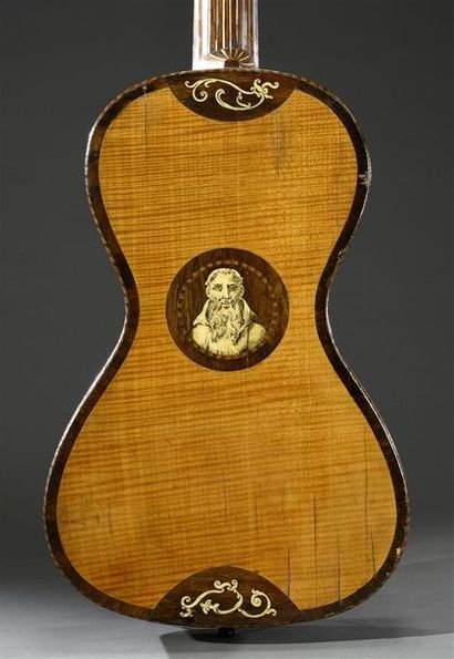 null Guitare italienne de Gaetano Vinaccia, année 1817, faite spécialement à l'effigie...