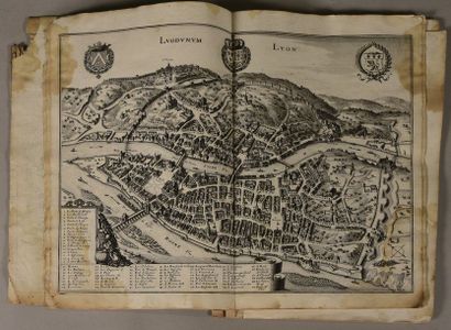 null Matthaus MERIAN (1593-1650) - Ecole allemande du XVIIe siècle Recueil d'estampes...