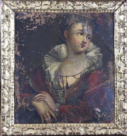 null Ecole FRANCAISE du XVIIIe siècle Il s'agirait d'un portrait de la Corisande...