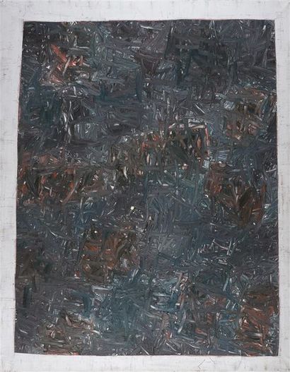 Georges FERRATO (né en 1949) 
Paysage dans le ciel, 1990
Huile sur toile, signée,...