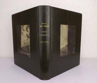 MAC ORLAN (P.) Père Barbançon.
Paris, éditions Arc-en-Ciel, (1948).
In-4°, maroquin...