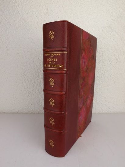 MURGER (H.) Scènes de la vie de bohème.
P., L'intermédiaire du Bibliophile, 1927.
Fort...