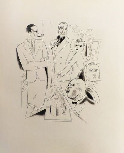 [CAILLAUD (L.)] - MORAND (P.) Lewis et Irène.
Lyon, Le Cercle Lyonnais, 1929.
In-4°,...