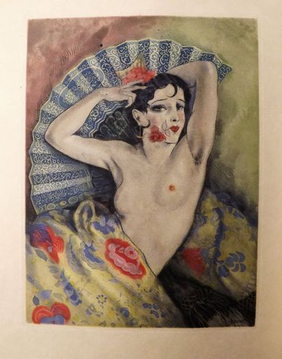BLUM (M.) Pilar d'Algésiras.
Paris, sans nom, 1934.
In-4°, basane lie de vin, premier...