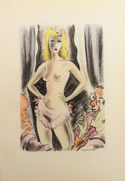 [DIGNIMONT] - PONCHON (R.) La muse Gaillarde.
Paris, Rieder, 1939.
In-8 broché. Illustrations...