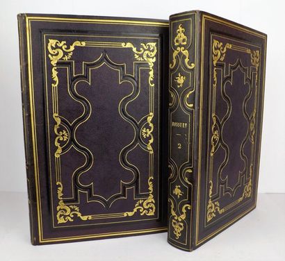 BOSSUET Discours sur l'histoire universelle.
Paris, Curmer, (vers 1860).
2 vol. grand...