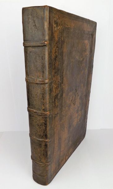Ciceron * Familiarium epistolarum libri XVI.
Paris, Jérôme et Denis de Marnef, 1549.
In-folio,...