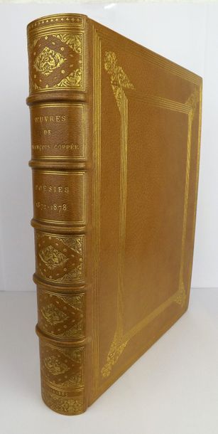 COPPEE (F.) Oeuvres. Poésies 1872-1878. Le Cahier Rouge - Olivier - Les Récits et...
