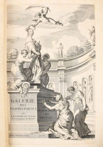 LE MOYNE (Pierre) * La Gallerie des femmes fortes.
Paris, Antoine de Sommaville,...