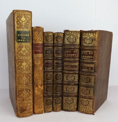 LETI (G.) La vie d'Olivier Cromwel.
Amsterdam, Desbordes, 1708.
2 vol. - AGRIPPA...