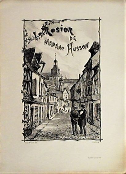 MAUPASSANT (G. de) Le rosier de madame Husson.
Paris, Quantin, 1888.
In-8, broché.
Édition...