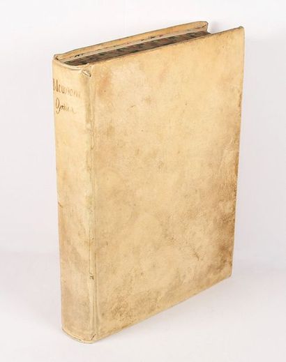 NEWTON (I) * Optices.
Libri tres. Patavii, Tipys Seminarii (Joannem Manfrè), 1749.
In-4°,...