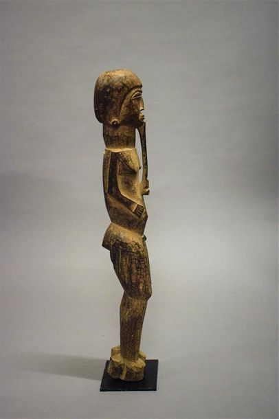 null Statue Lobi Burkina Faso H. 76 cm Provenance : Collection Marie Fanfoin (selon...