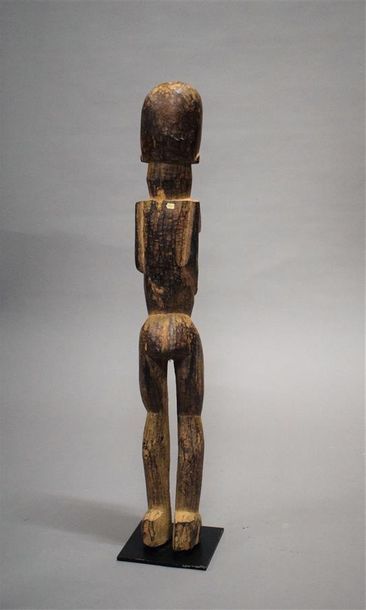 null Statue Lobi Burkina Faso H. 76 cm Provenance : Collection Marie Fanfoin (selon...