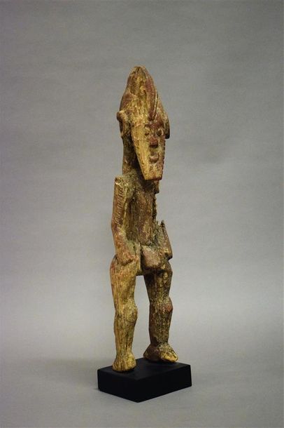 null Statue Jukun Nigeria Bois H. 53 cm Provenance : Yves Develon, Paris Collection...