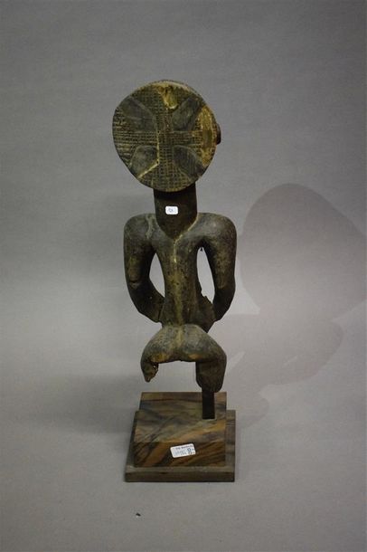null Statue Hemba République Démocratique du Congo Bois H. 49 cm Statue d'ancêtre...