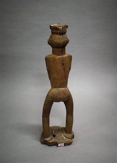 null Statue Tiv Nigeria Bois H. 78 cm Provenance : Jean-Michel Huguenin, Paris Collection...