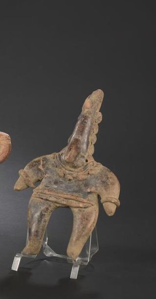 null Statuette anthropomorphe Culture Colima, Mexique Protoclassique, 100 av. - 250...